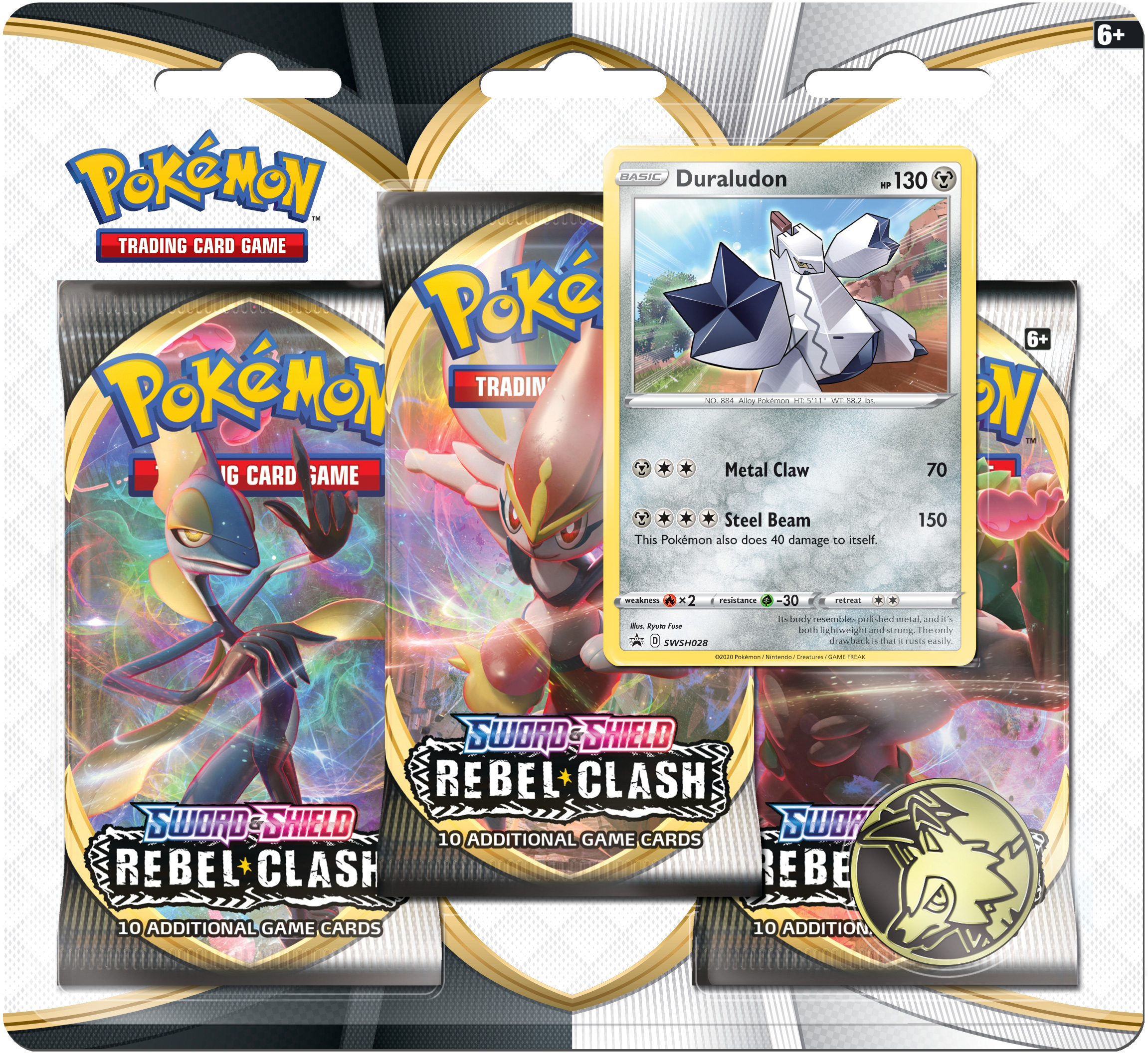 Pokemon outlet Rebel Clash Booster Pack